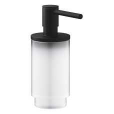 Grohe 41218KF0 Selection Дозатор рідкого мила, чорний матовий lection Дозатор рідкого мила, чорний матовий (41218KF0)