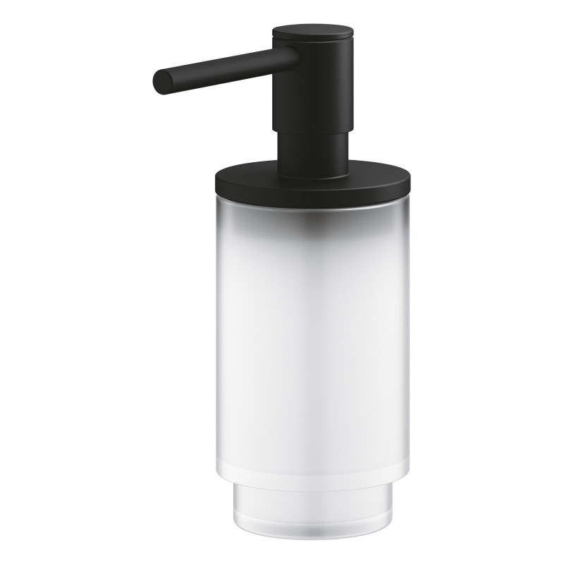 Grohe 41218KF0 Selection Дозатор рідкого мила, чорний матовий lection Дозатор рідкого мила, чорний матовий (41218KF0)
