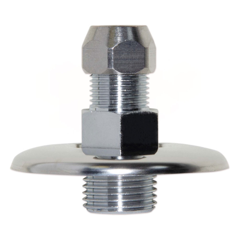 Albertoni (G02562) Перехідник хром з віддзеркалювачем Ø10 х 1/2″З (413)