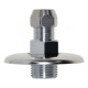 Albertoni (G02562) Перехідник хром з віддзеркалювачем Ø10 х 1/2″З (413)