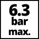 Einhell Ексцентрикова пневматична шліфувальна машина TC-PE 1504133330 (4133330)