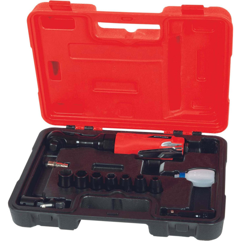 Einhell Викрутка пневматічна TC-PR 68, 6.3бар, 68Нм, 114л/хв, кейс, 1.23кг (4139180)