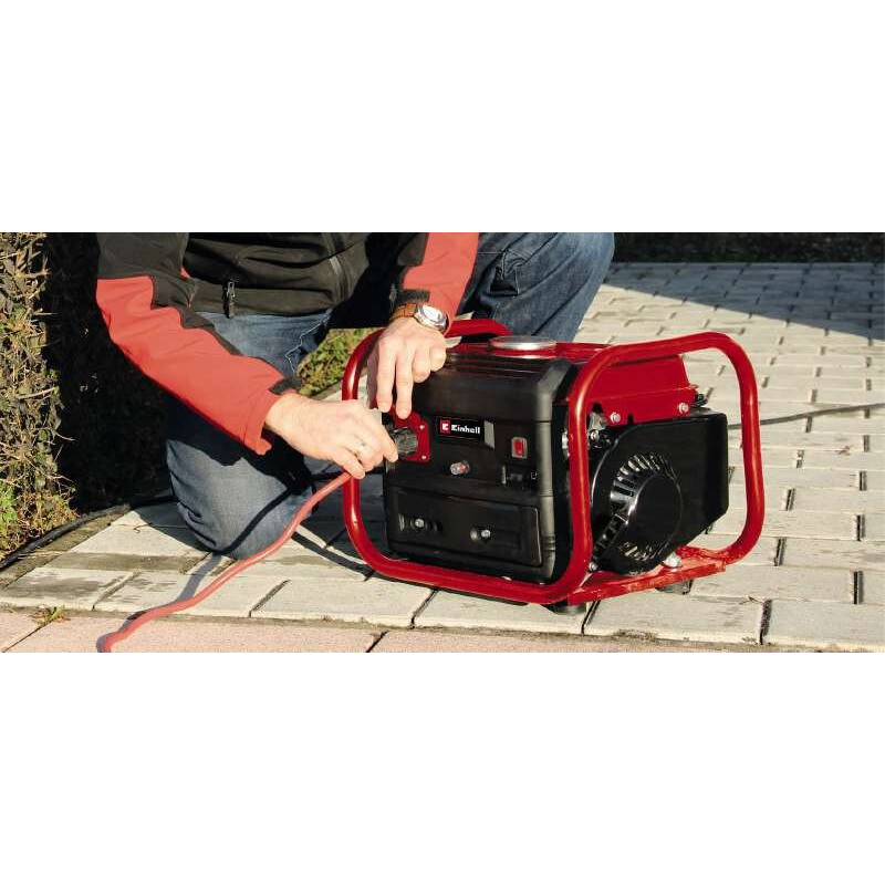 Einhell Бензиновий генератор TC-PG 10/E5, 230В, 0.68кВт (макс. 0.8кВт), ручний старт, 4л, 18.8кг (4152535)