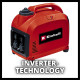 Einhell Генератор бензиновий інверторний TC-IG 2000, 230В (1 фаза), 1.8/2кВт, ручний старт, 21.6кг (4152590)
