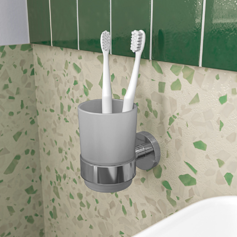 Hansgrohe Logis Стакан для зуб. щiтки, хром, (41718000)