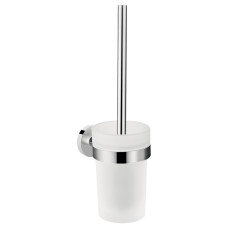 Hansgrohe Logis Туалетна щiтка з тумблером, настiнна, хром, (41722000)