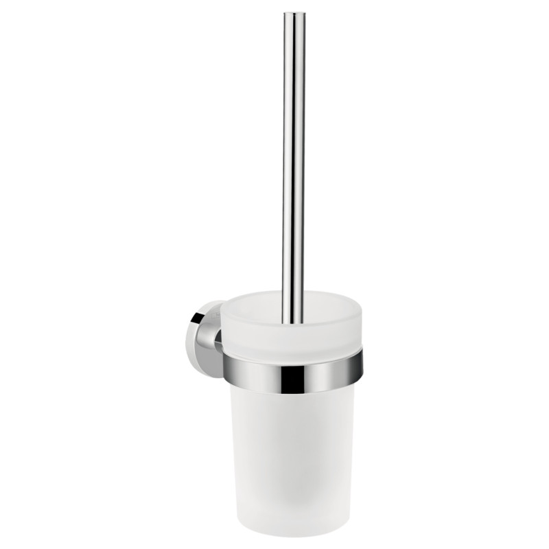 Hansgrohe Logis Туалетна щiтка з тумблером, настiнна, хром, (41722000)