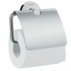 Hansgrohe Logis Тримач туалетного паперу, з кришкою, хром, (41723000)