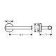 Hansgrohe Logis Тримач туалет. бумаги, хром, (41726000)