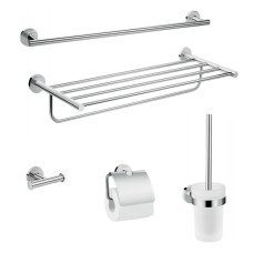 Hansgrohe Logis Universal Набiр аксесуарiв для ванної кiмнати 5в1, хром, (41728000)