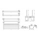 Hansgrohe Logis Universal Набiр аксесуарiв для ванної кiмнати 5в1, хром, (41728000)