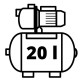 Einhell Насосна станція GC-WW 1045 N (4173520)