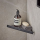 Hansgrohe Полиця для ванної кімнати ADDSTORIS 41741670, чорний, (41741670)