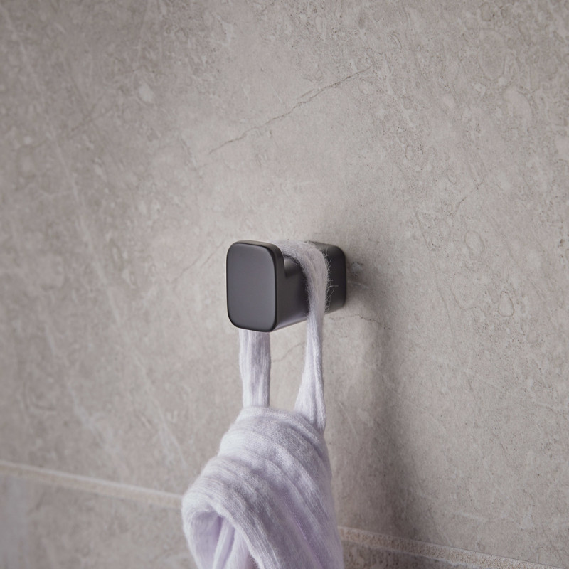 Hansgrohe ADDSTORIS гачок, колiр чорний матовий, (41742670)