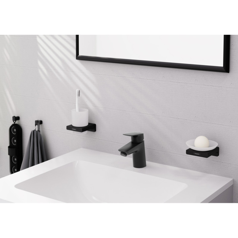 Hansgrohe ADDSTORIS гачок, колiр чорний матовий, (41742670)