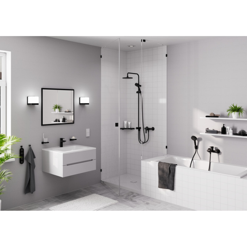 Hansgrohe ADDSTORIS гачок, колiр чорний матовий, (41742670)