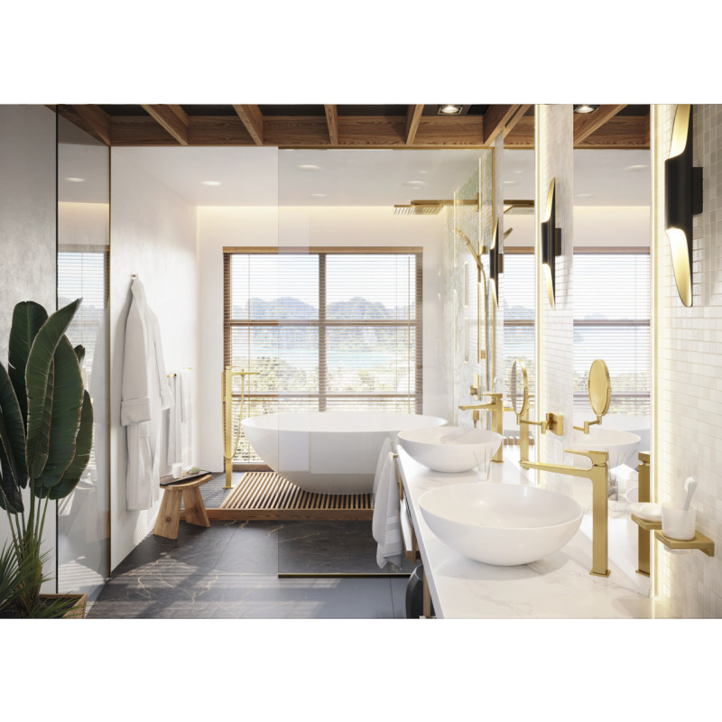 Hansgrohe Гачок для ванної кімнати ADDSTORIS 41742990, золото, (41742990)