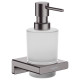 Hansgrohe ADDSTORIS дозатор для рідкого мила, колір шліфованний чорний хром, (41745340)