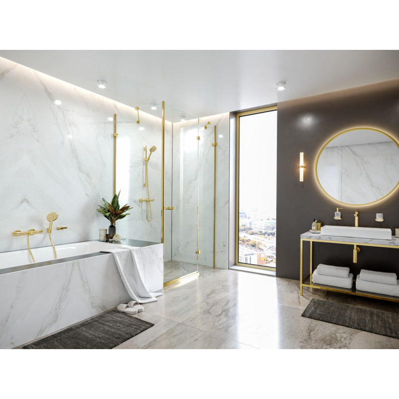 Hansgrohe Дозатор рідкого мила ADDSTORIS 41745990, золото, (41745990)