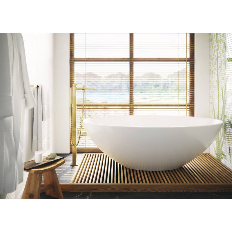 Hansgrohe ADDSTORIS держатель для банных полотенец,полированное золото, (41747990)