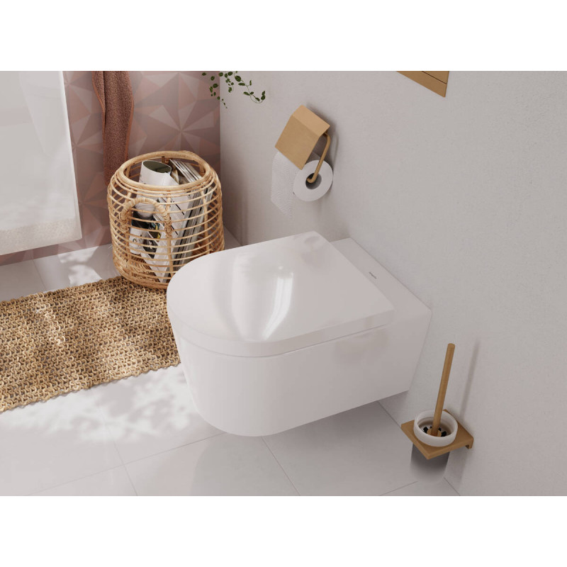 Hansgrohe ADDSTORIS тримач для туалетного паперу, колір полірована бронза, (41753140)