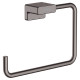 Hansgrohe ADDSTORIS полотенцедержатель-кольцо, цвет шлифованныйчерный хром, (41754340)