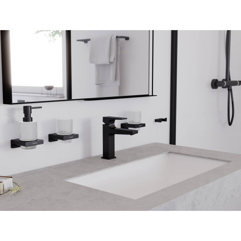 Hansgrohe ADDSTORIS гачок двiйний, колiр чорний матовий, (41755670)