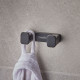 Hansgrohe ADDSTORIS гачок двiйний, колiр чорний матовий, (41755670)