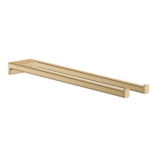 Hansgrohe ADDSTORIS держатель для полотенец, двойной, цвет полированная бронза, (41770140)