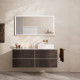 Hansgrohe ADDSTORIS держатель для полотенец, двойной, цвет полированная бронза, (41770140)