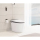 Hansgrohe ADDSTORIS тримач для туалетного папіру без кришки, колір шліфованний чорний хром, (41771340)