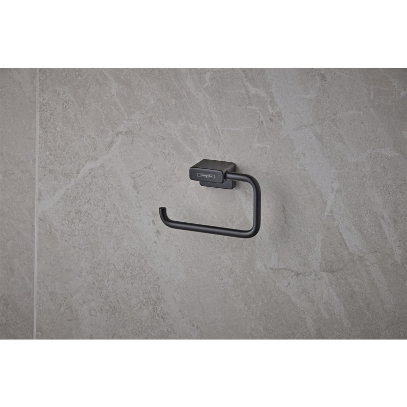 Hansgrohe ADDSTORIS тримач туал паперу, колiр чорний матовий, (41771670)