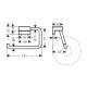 Hansgrohe ADDSTORIS тримач туалетного паперу, колiр бiлий матовий, (41771700)