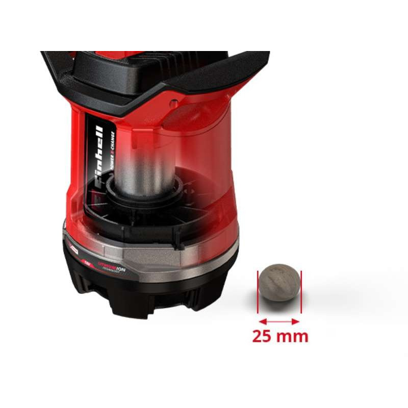 Einhell Акумуляторний насос для брудної води GE-DP 18/25 Li - Solo, без акб та зп (4181580)