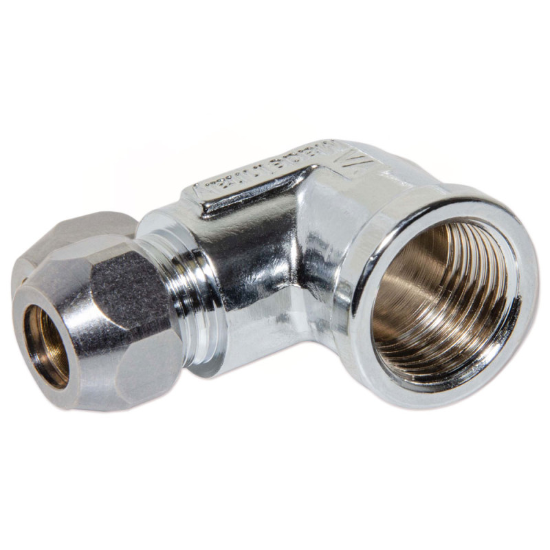 Albertoni (G02535) Коліно хром Ø10 х 3/8″ В (422)