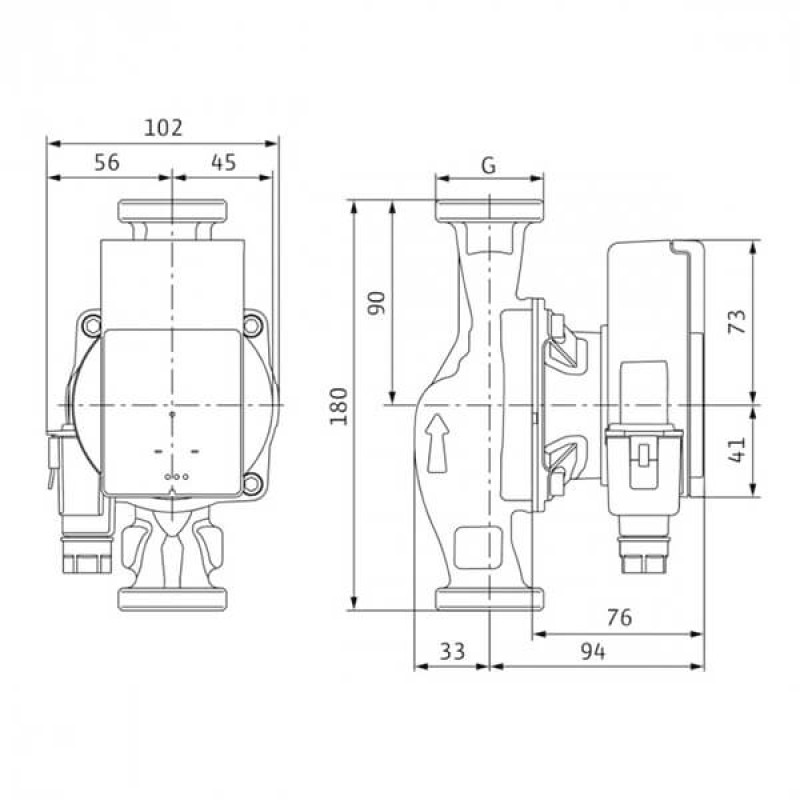 Wilo Циркуляційний насос Atmos PICO 25/1-4 (4232691)