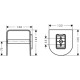 Axor Urquiola - тримач туалетного паперу HANSGROHE 42436000, (42436000)