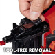 Einhell Степлер для цвяхів акумуляторний FIXETTO 18/50 N, PXC, 18В, 3.1кг (без АКБ і ЗП) (4257795)