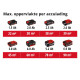 Einhell Фарборозпилювач TC-SY 18/60 Li акумуляторний Solo, 18В, 650 мл/хв, бачок 800 мл (4260025)