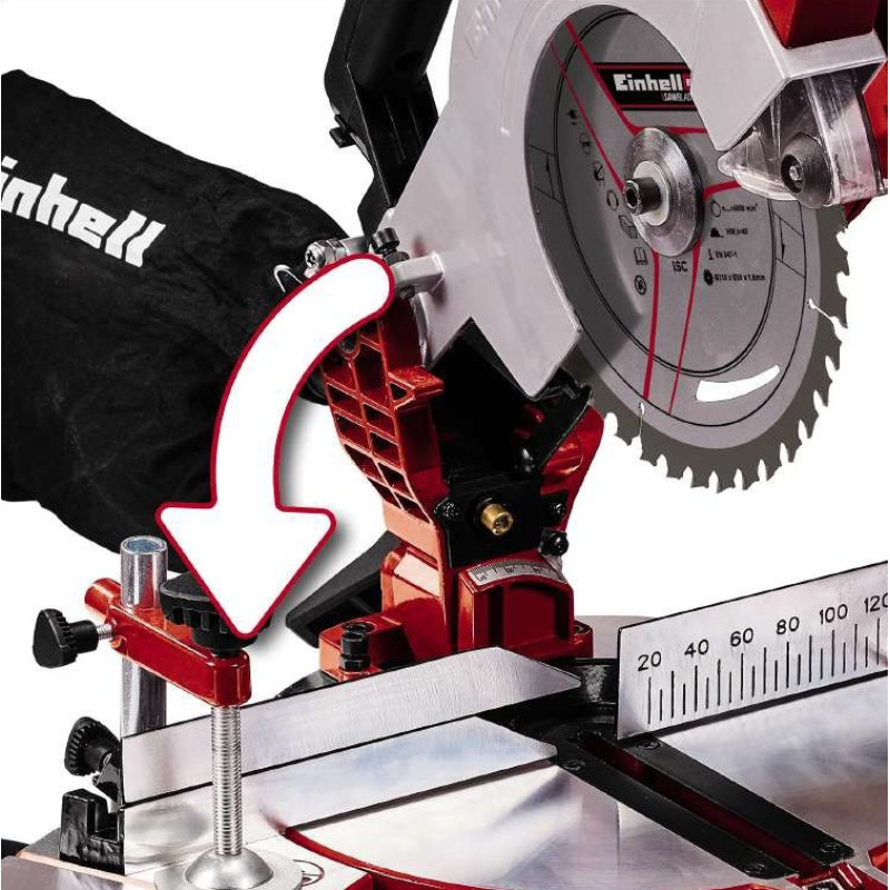 Einhell Акумуляторна торцювальна пила TE-MS 18/210 Li - Solo, без акб (4300890)