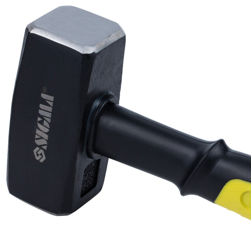 SIGMA Кувалда 1500г фібергласова ручка (4311151)
