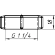 ANI-plast М432 Гайка накидна 1 1/4