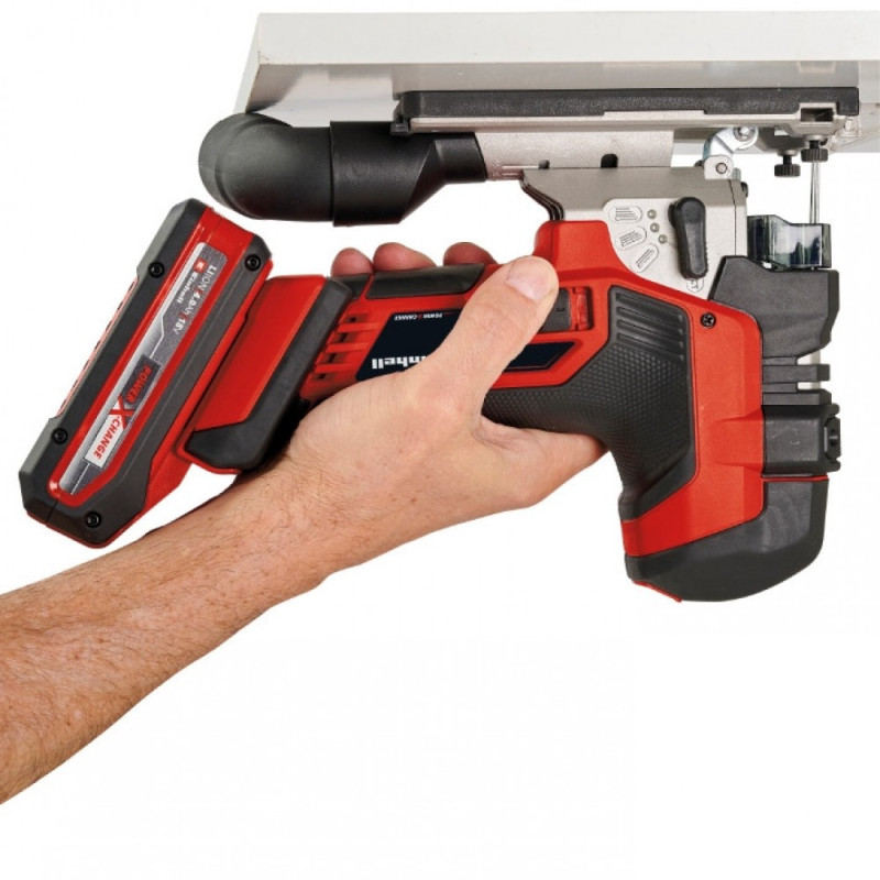 Einhell Лобзик акумуляторний TP-JST 18/135 Li BL - Solo PXC 18В 3500об·хв хід 26мм 1.96кг без АКБ та ЗП (4321265)