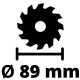 Einhell Дискова міні-пила TC-CS 89 (4331030)