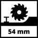 Einhell Акумуляторна циркулярна пила TE-CS 18/165-1 Li-Solo, без акб (4331207)