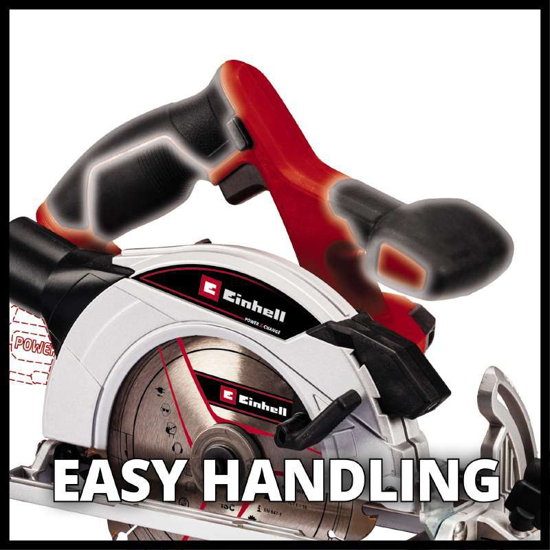 Einhell Акумуляторна циркулярна пила TE-CS 18/165-1 Li-Solo, без акб (4331207)