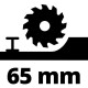 Einhell Акумуляторна циркулярна пила TE-CS 18/190 Li-Solo New, без акб (4331210)