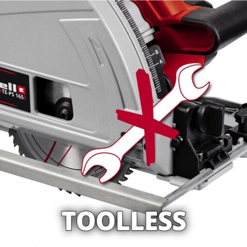 Einhell Ручна занурювальна циркулярна пила TE-PS 165 New (4331300)