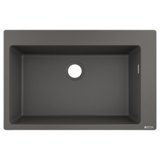 Hansgrohe S510-F660 мойка для кухни 77*51*20,5см, цвет серый камень, (43313290)