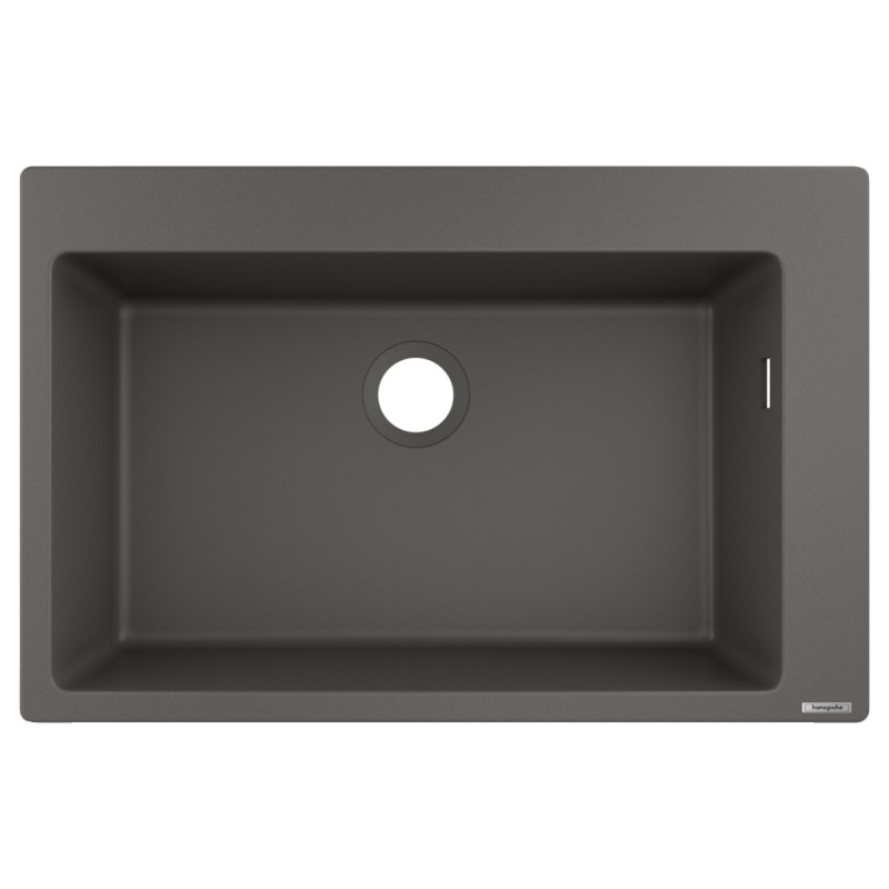 Hansgrohe S510-F660 мойка для кухни 77*51*20,5см, цвет серый камень, (43313290)